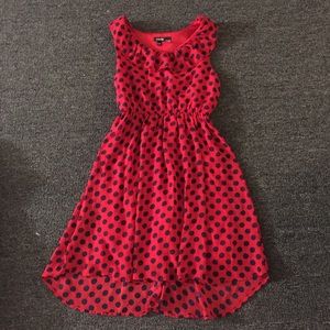 Red dress